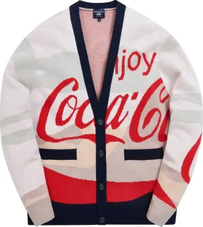 Kith x Coca-Cola x Mitchell & Ness Coke Mountains Cardigan 'Multi', multicolor